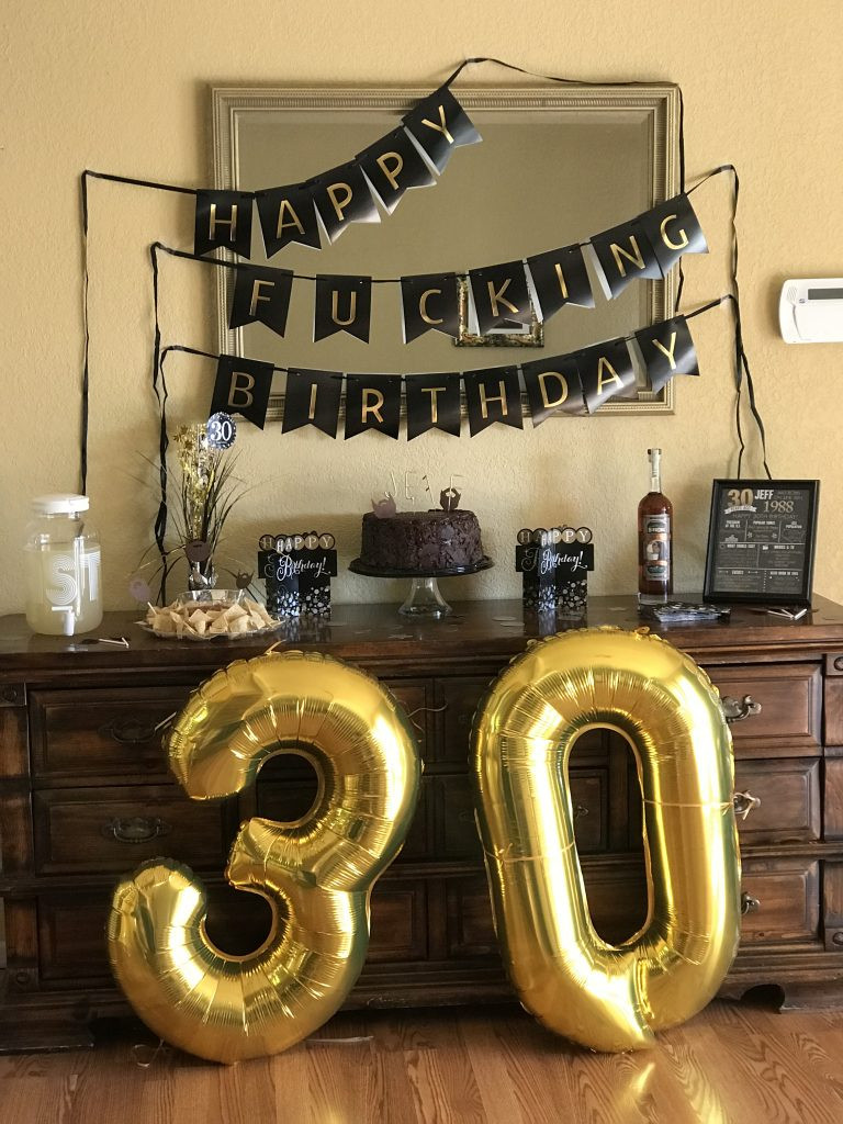 30th Birthday Party Ideas For Him
 30th Birthday Party for Him