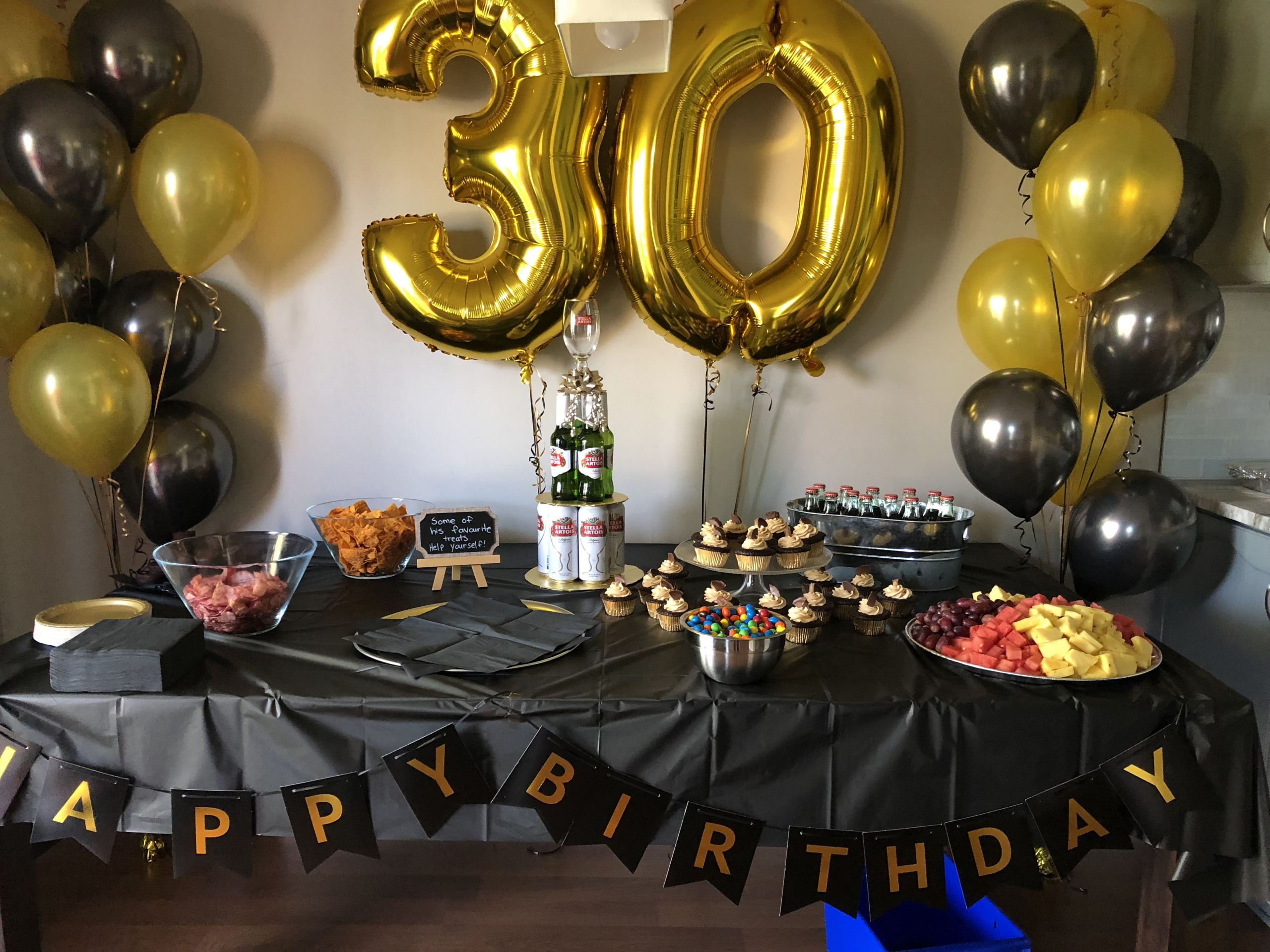 30th Birthday Party Ideas For Him
 30th birthday decor for him – Artofit