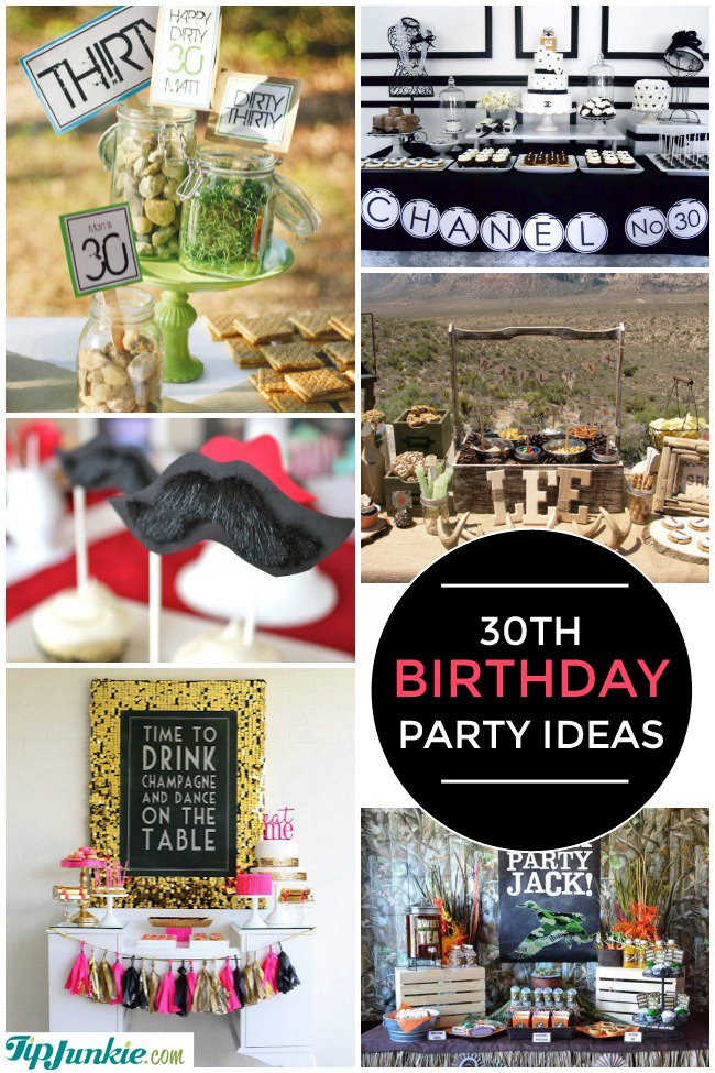 30Th Birthday Party Ideas
 28 Amazing 30th Birthday Party Ideas also 20th 40th