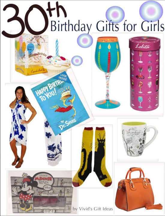 30Th Girl Birthday Gift Ideas
 30th Birthday Gifts for Girls Vivid s