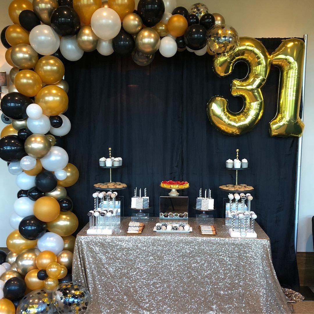 31St Birthday Party Ideas
 31st Birthday Party Sweets table
