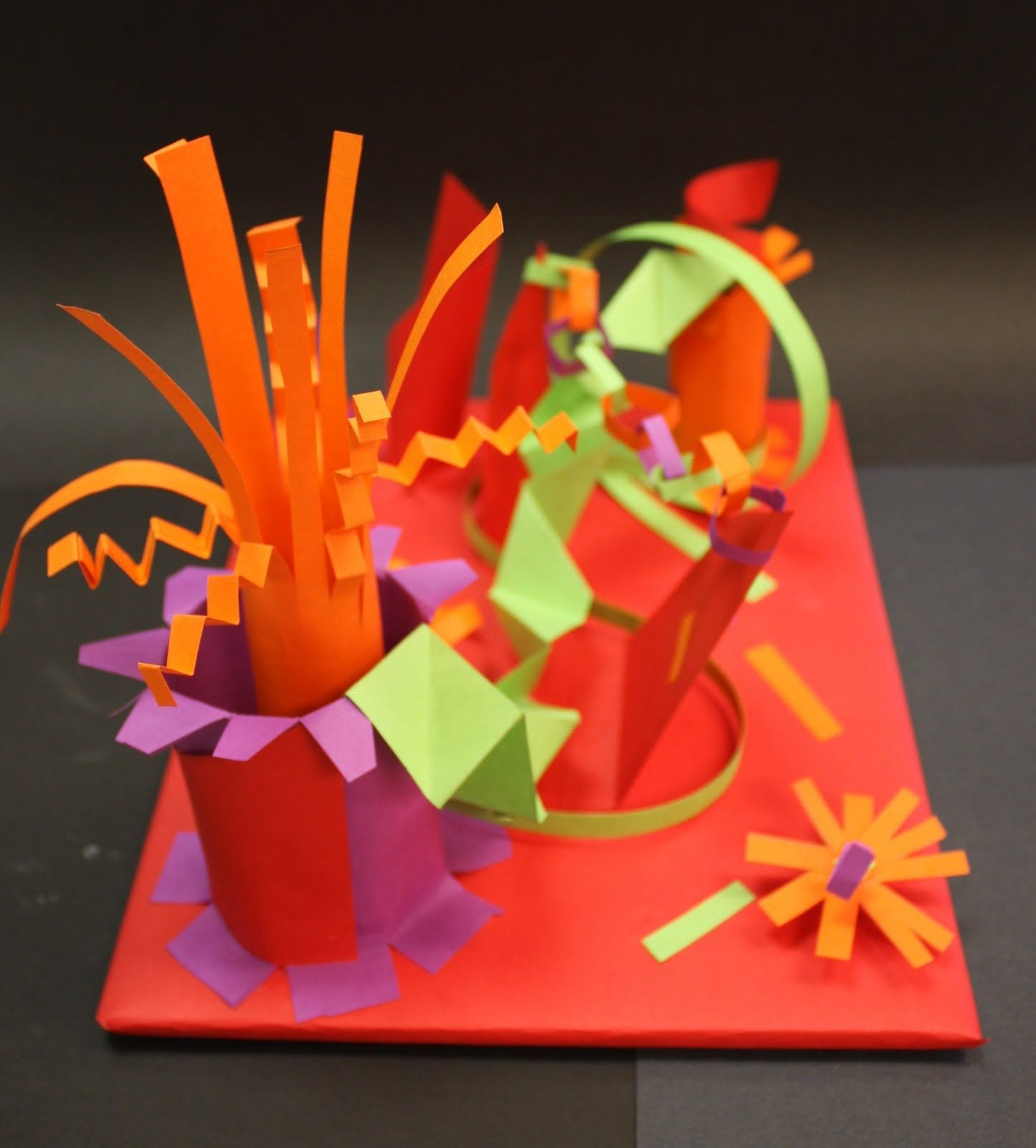 3D Art Projects For Kids
 Wow fun paper sculpture Teaches great fine motor