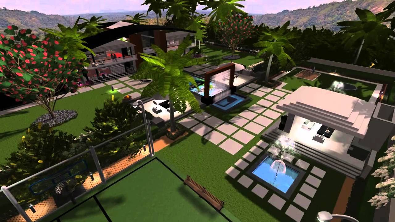 3D Landscape Design
 3D Landscape and pool design Virtual Presentation Studio