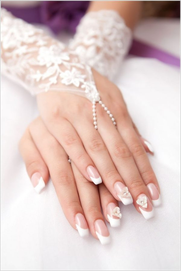 3d Wedding Nails
 20 Classy Wedding Nail Art Designs Be Modish