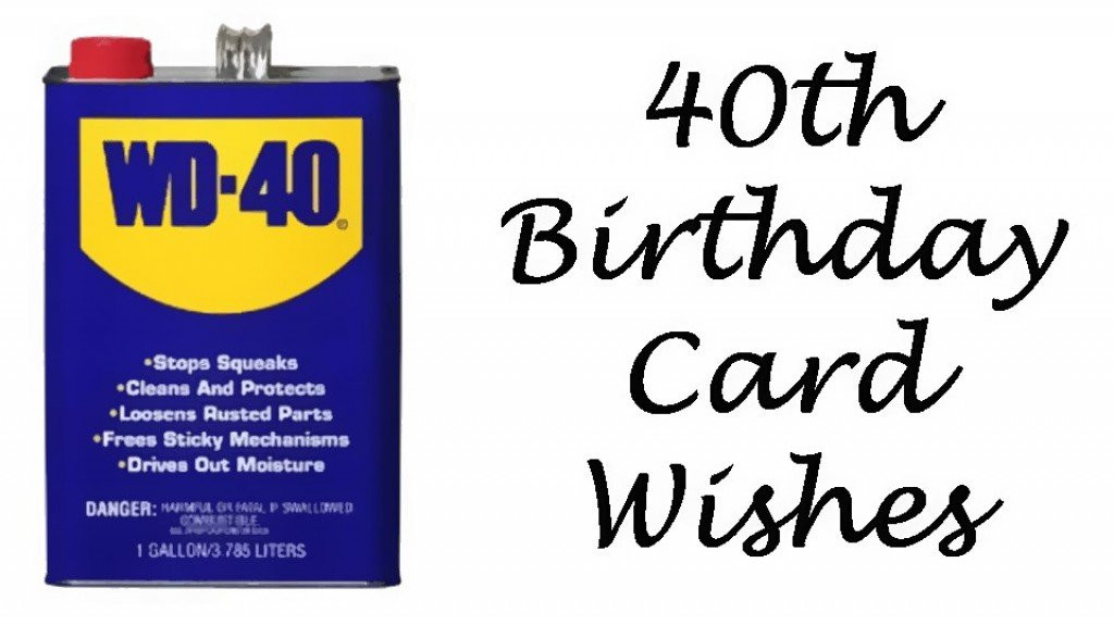 40 Birthday Quotes Funny
 40th Birthday Wishes Messages and Poems to Write in a