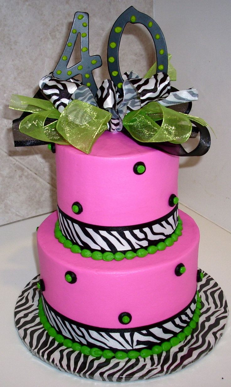 40th Birthday Cake Decorating Ideas
 43 best images about 40th bday party ideas on