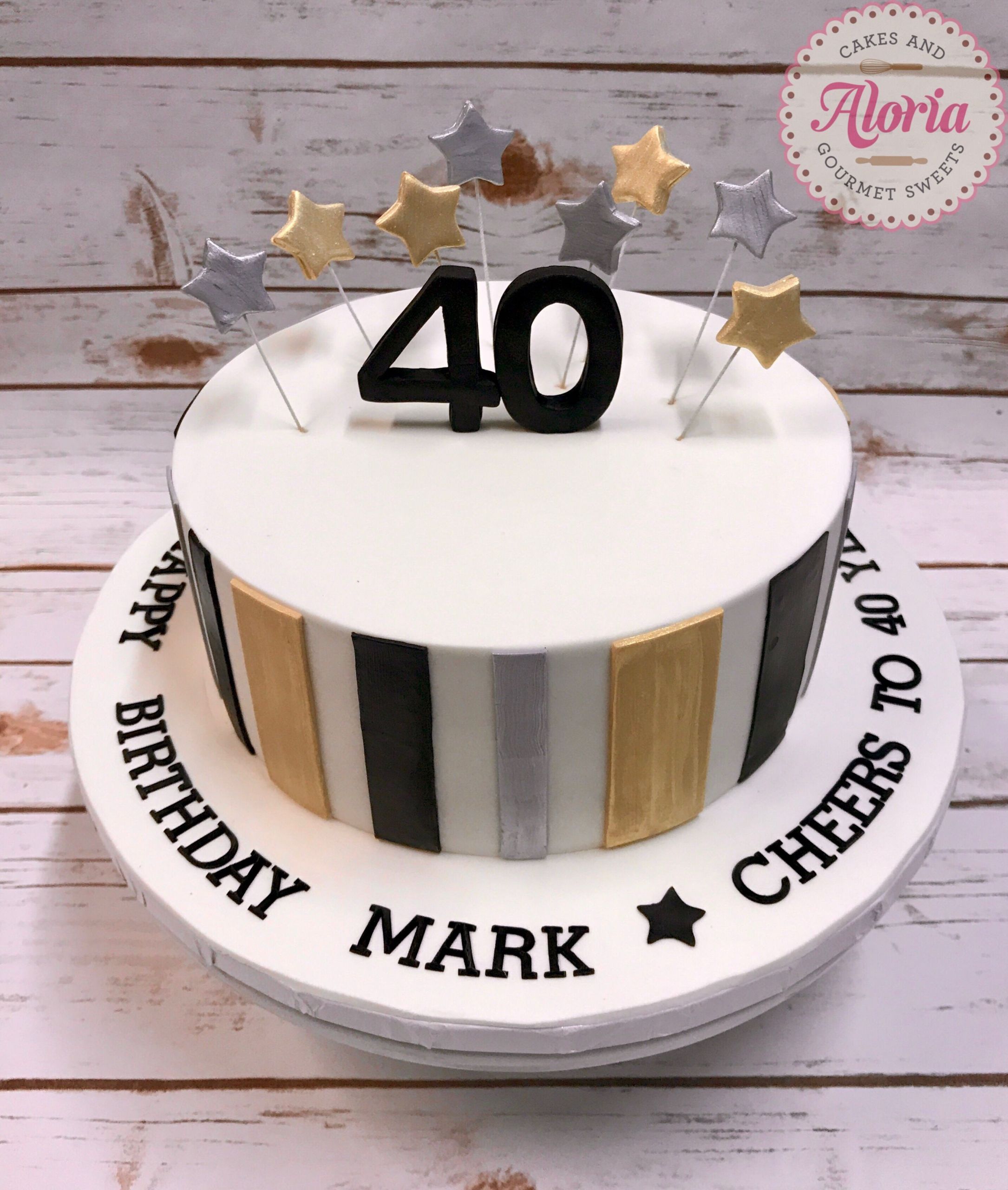 40th Birthday Cake Decorating Ideas
 27 Elegant Picture of 40Th Birthday Cakes For Men 40Th
