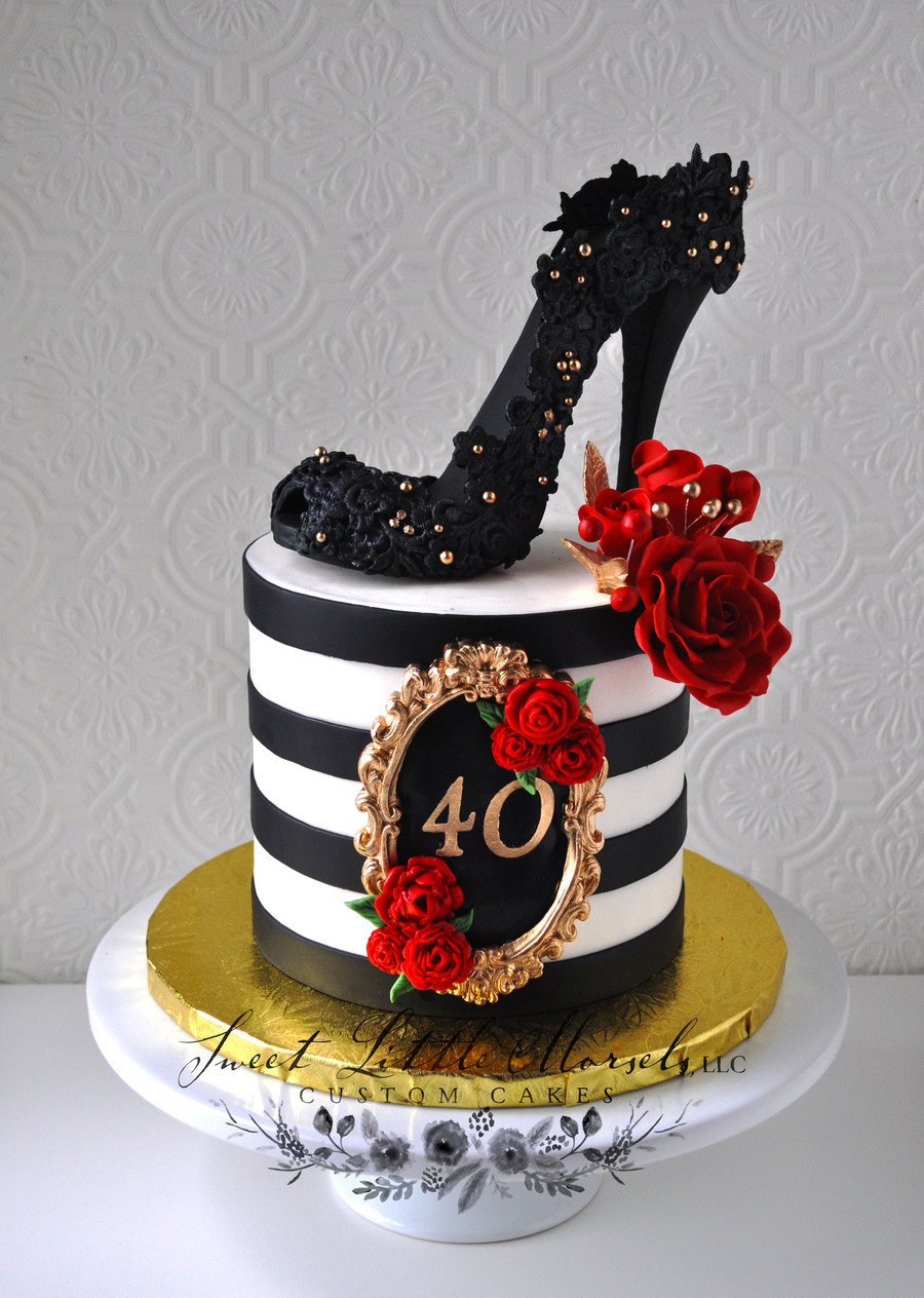 40th Birthday Cake Decorating Ideas
 40Th Birthday Cake CakeCentral