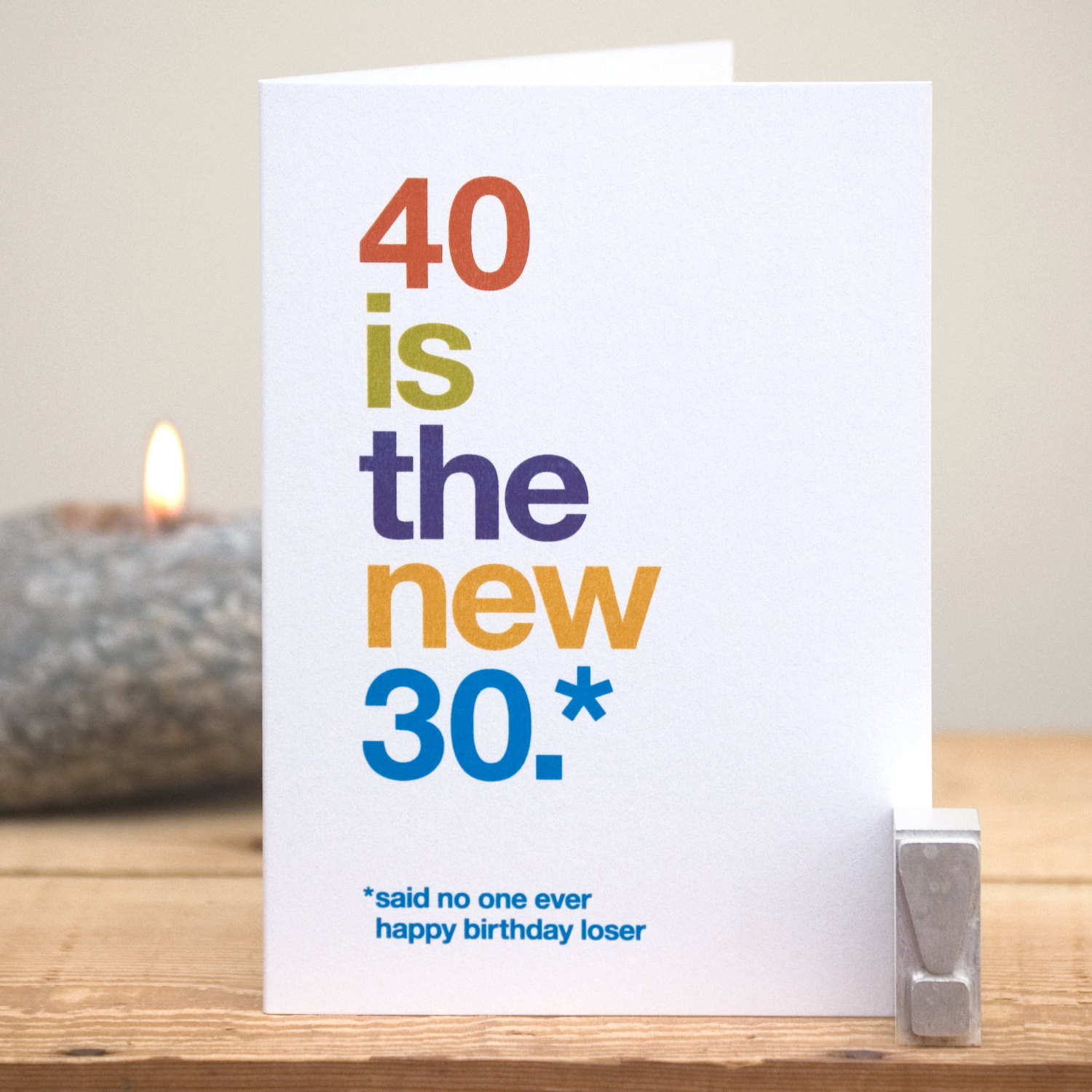 40th Birthday Cards
 Funny 40th Birthday Card 40 Birthday Card Funny 40