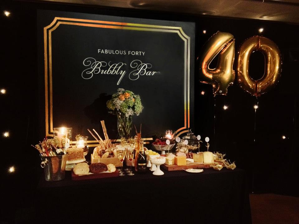 40th Birthday Decoration Ideas
 FABULOUS 40th BIRTHDAY PARTY Oh It s Perfect