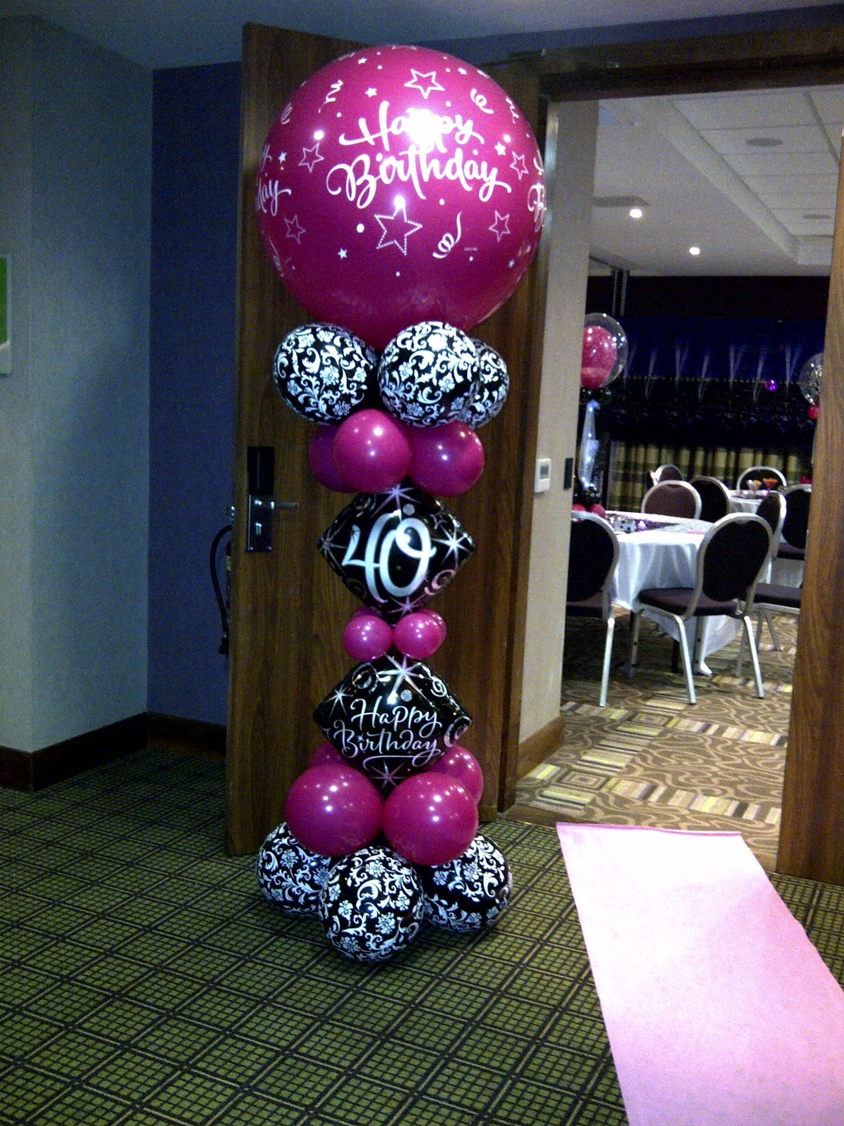 40th Birthday Decoration Ideas
 Wel e to Party Buds Balloon World Professional