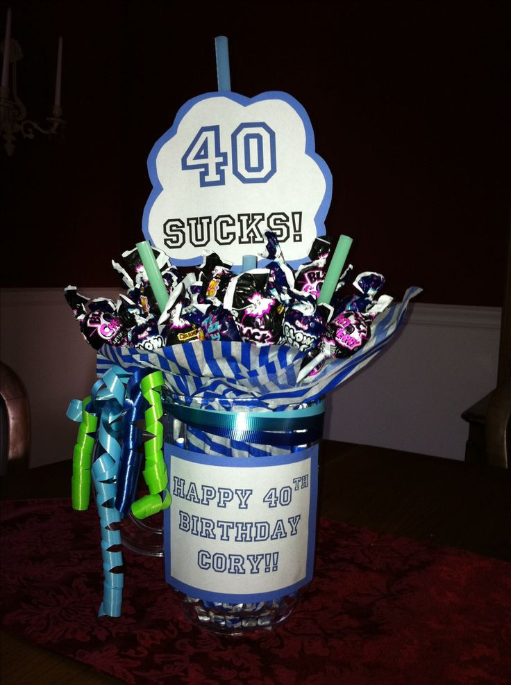 40Th Birthday Gag Gift Ideas
 17 Best images about 40th birthday ideas on Pinterest