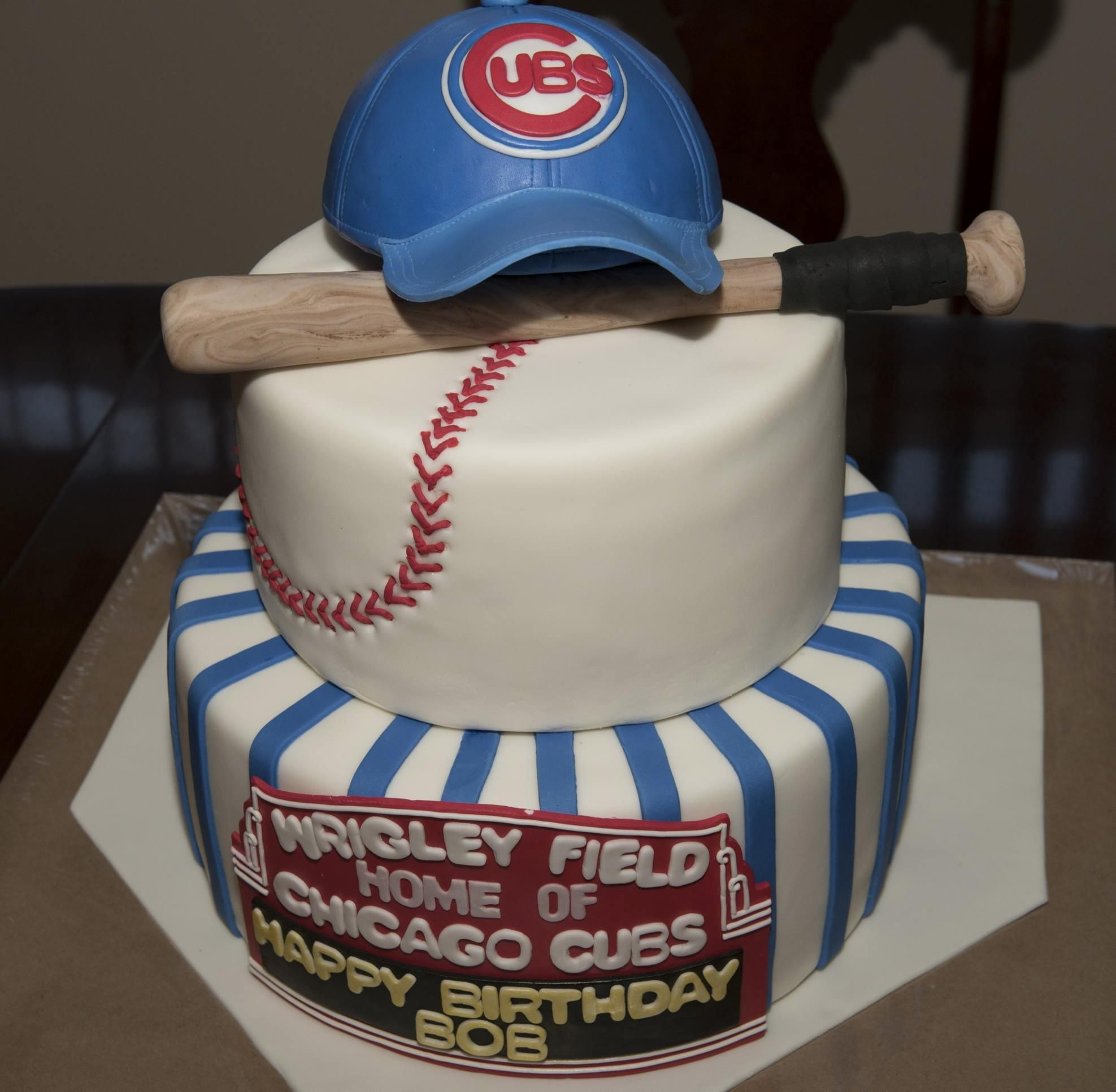 40Th Birthday Party Ideas Chicago
 Chicago Cubs birthday cakes Google Search