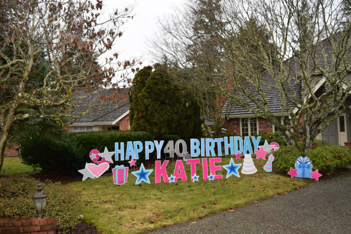 40th Birthday Yard Decorations
 40th Birthdays are better when celebrated with our fun