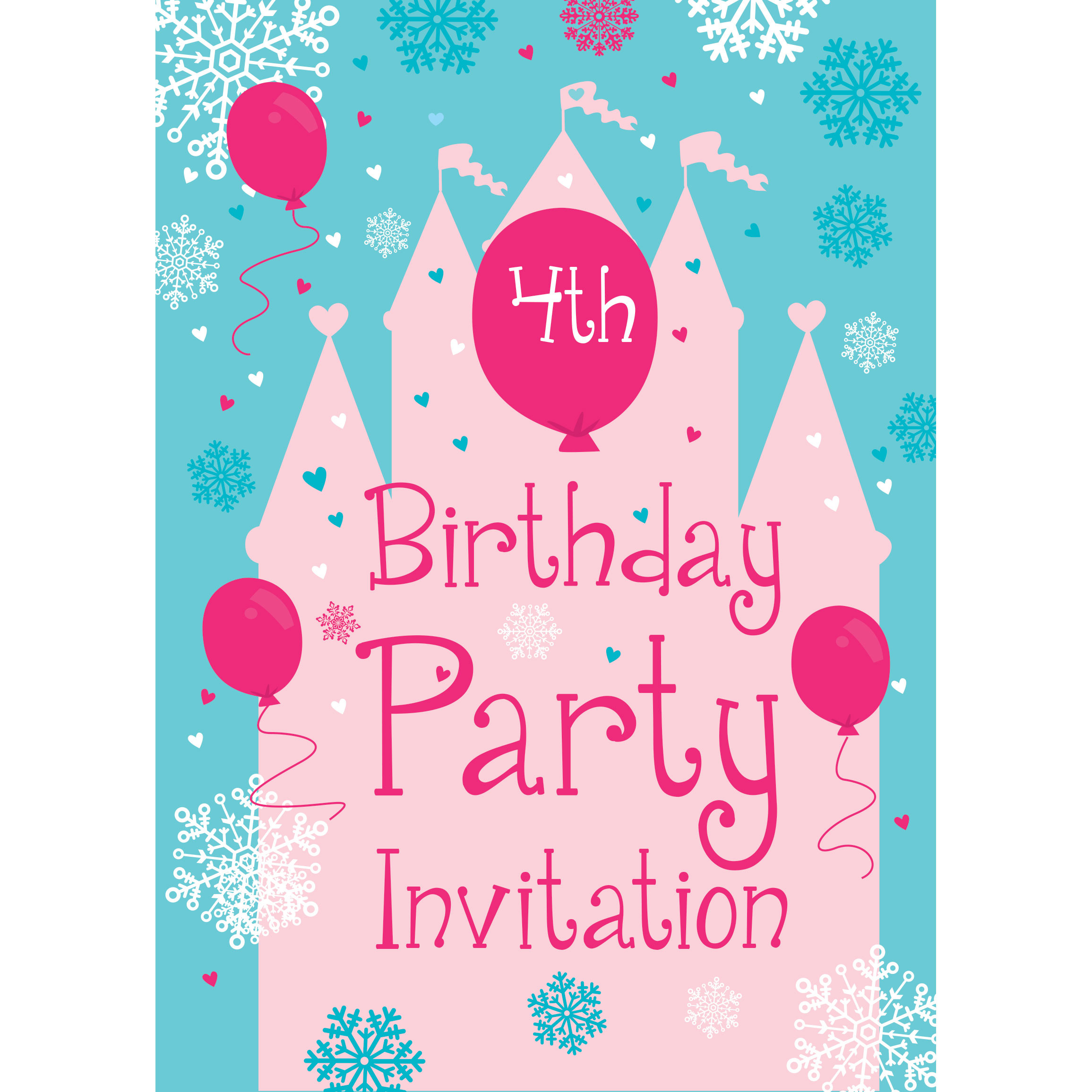 4th Birthday Party Invitation Wording
 4th Birthday Party Supplies