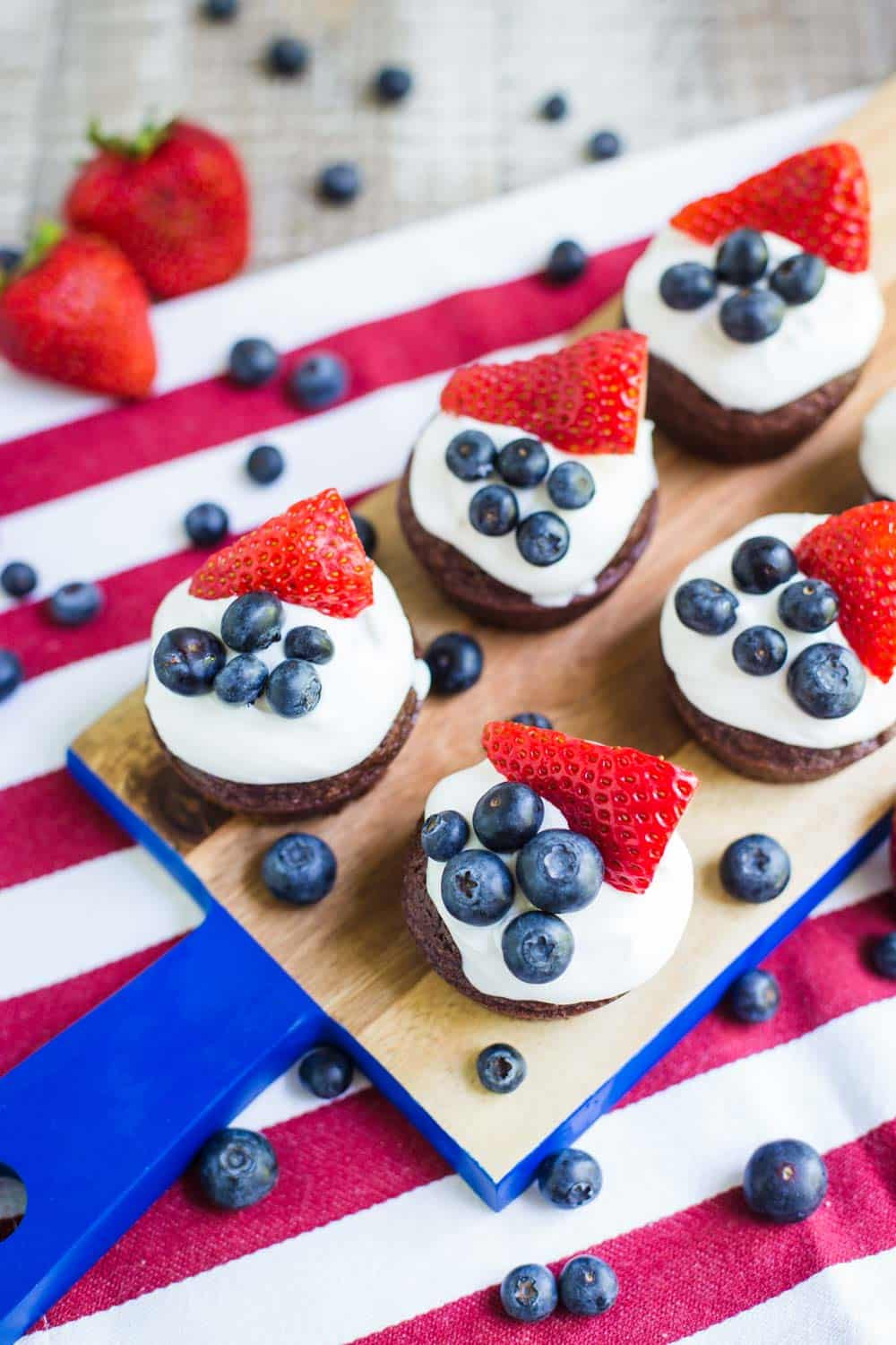 4Th Of July Brownies
 4th of July Brownies