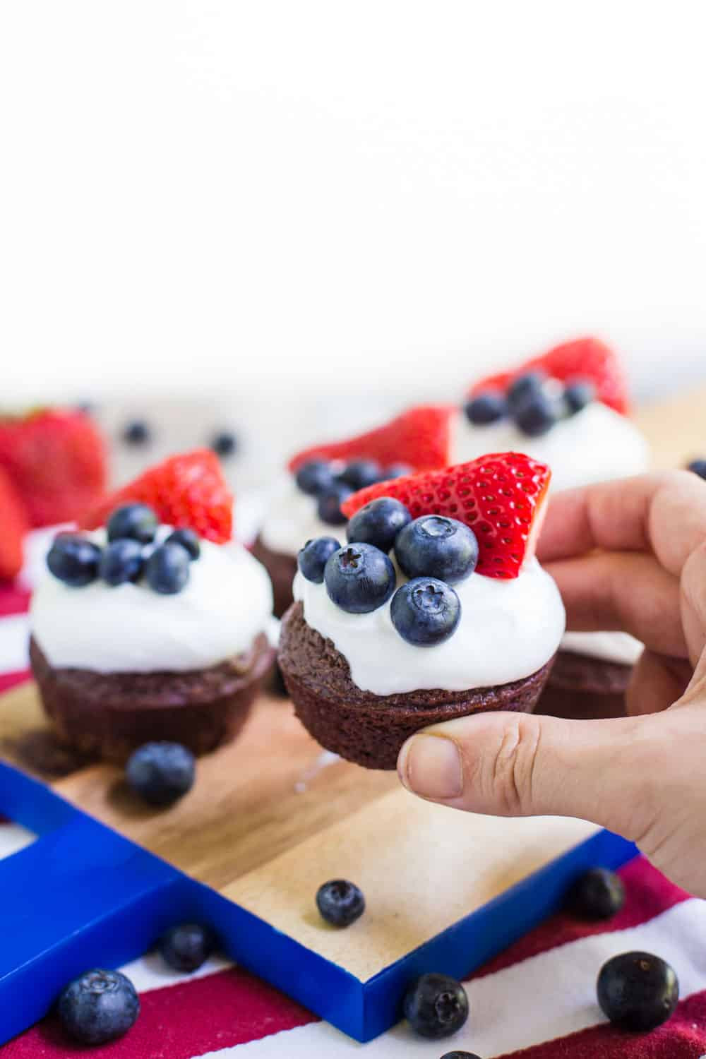 4Th Of July Brownies
 4th of July Brownies