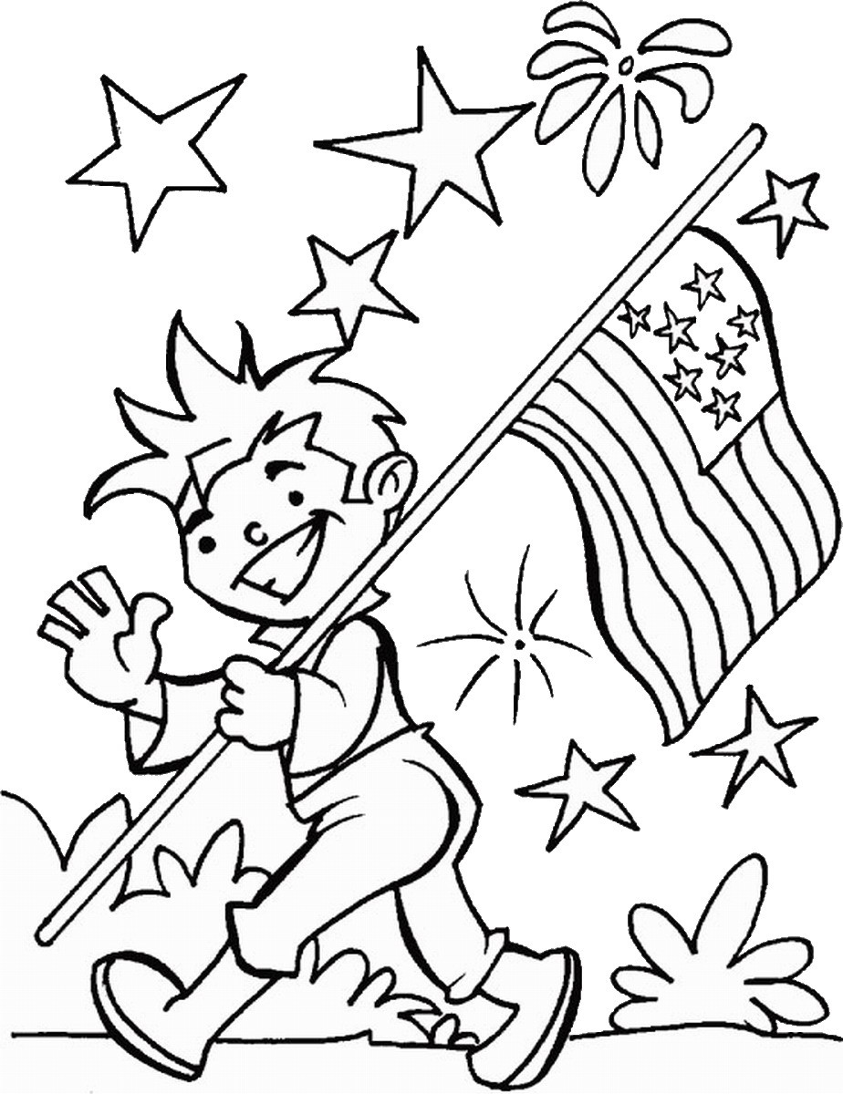 4Th Of July Coloring Pages For Kids
 Fourth of July Coloring Pages