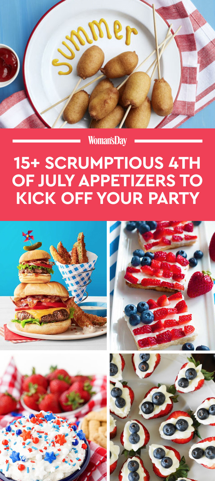 4Th Of July Party Appetizers
 19 Best 4th of July Appetizers Recipes for Fourth of