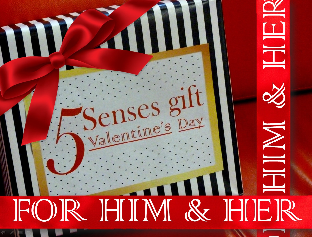 5 Senses Valentine'S Gift For Him Ideas
 Valentine s Day Gifts Enhance His Her 5 Senses With