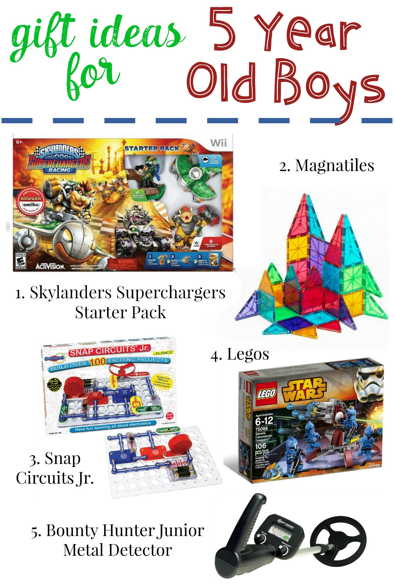 5 Year Old Boy Birthday Gift
 Gifts for 5 Year Old Boys