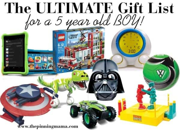 5 Year Old Boy Birthday Gift Ideas
 Best Gift Ideas for a 5 Year Old Boy • The Pinning Mama