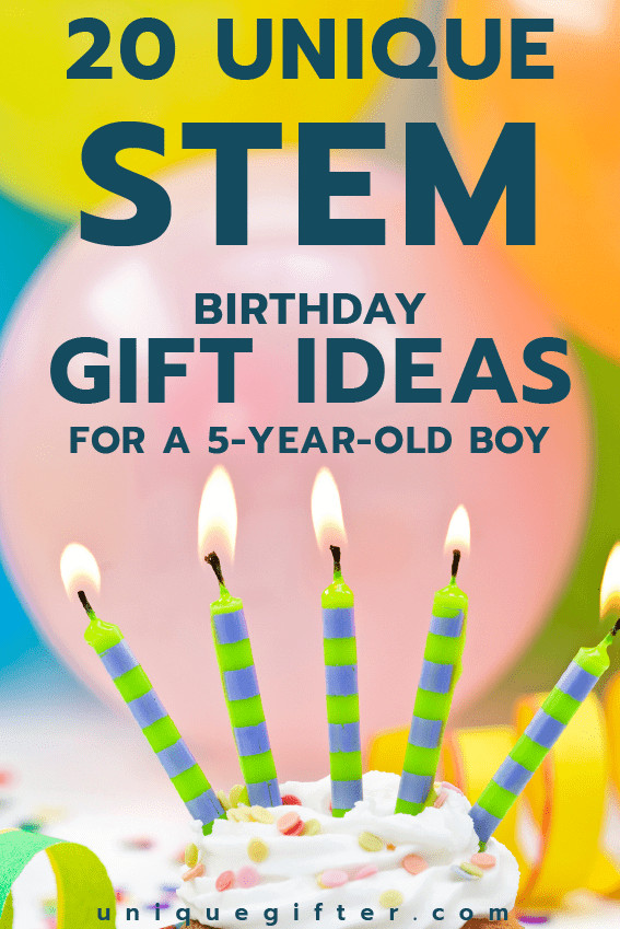 5 Year Old Boy Birthday Gift Ideas
 20 STEM Birthday Gift Ideas for a 5 Year Old Boy Unique