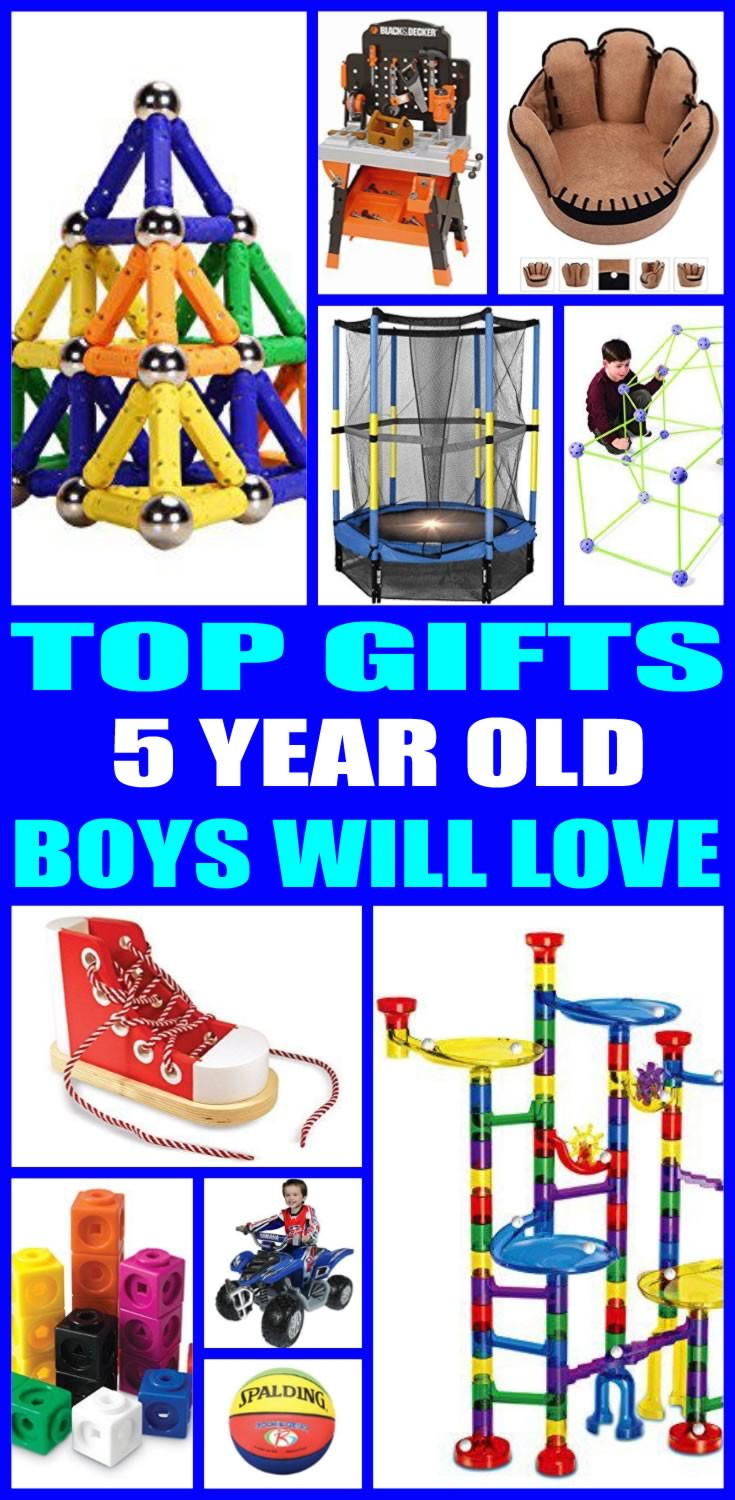 5 Year Old Boy Birthday Gift
 Top Gifts 5 Year Old Boys Want