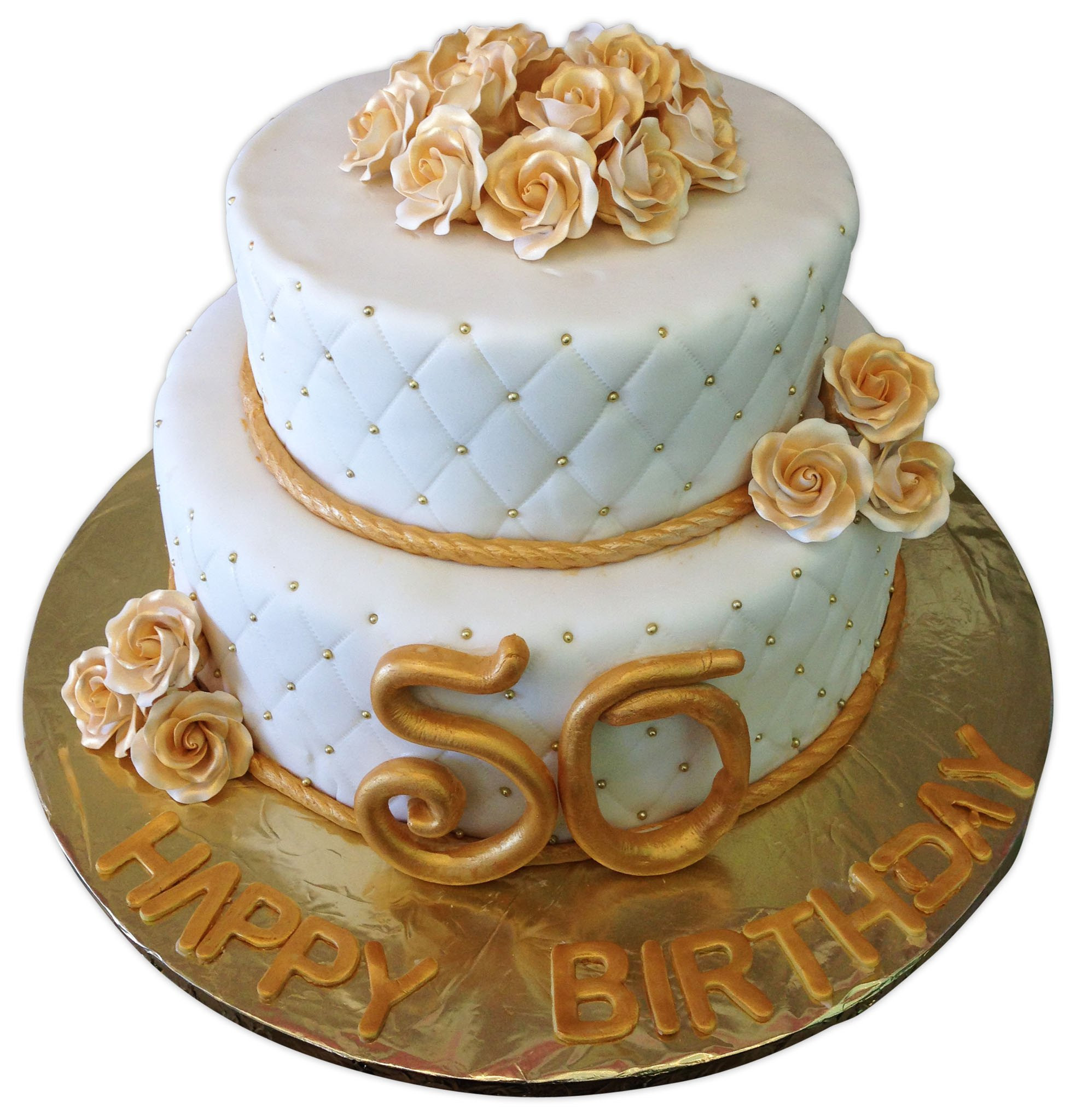 50th Birthday Cake Images
 Suzy 50th birthday cake Rashmi s Bakery