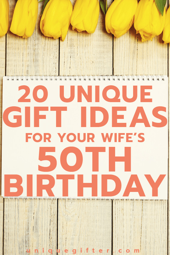 Best 20 50th Birthday Gift Ideas For Wife Home Family Style And Art 