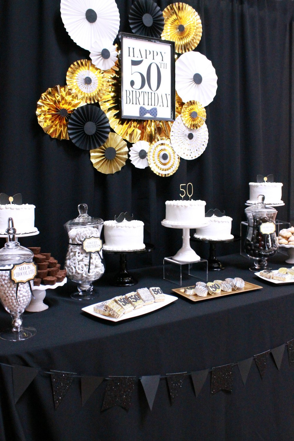 50th Birthday Party Decor
 Party Style and Party Decor— SugarPartiesLA