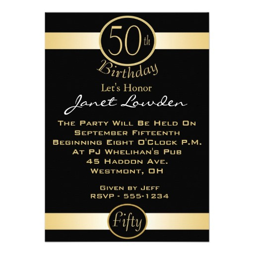 50th Birthday Party Invitation Wording
 50th Birthday Invitations Wording SamplesFREE PRINTABLE