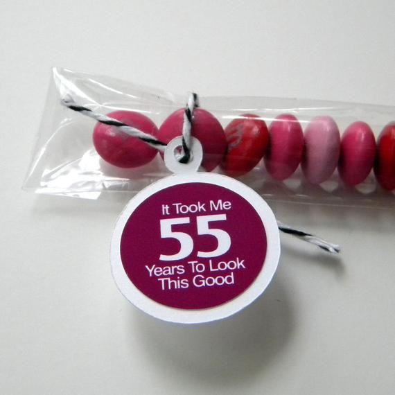 55 Birthday Party Ideas
 55th Birthday Party Favors It Took Me 55 Years to Look