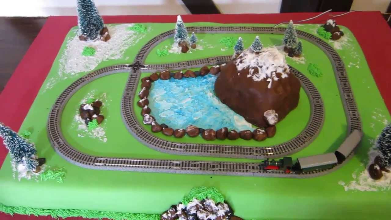 5Th Birthday Party Ideas Boy
 Train Cake Boys 5th Birthday