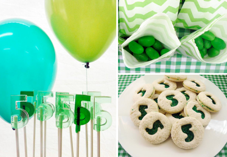 5Th Birthday Party Ideas Boy
 Kara s Party Ideas Green Themed Boy Girl 5th Birthday