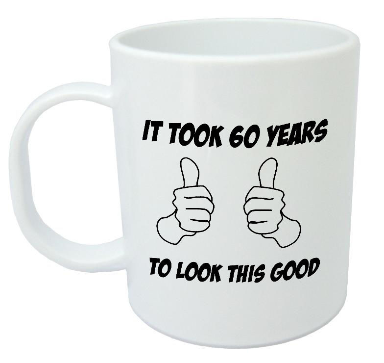 60 Year Old Birthday Gift
 It Took 60 Years Mug Funny Novelty 60th Birthday Gifts