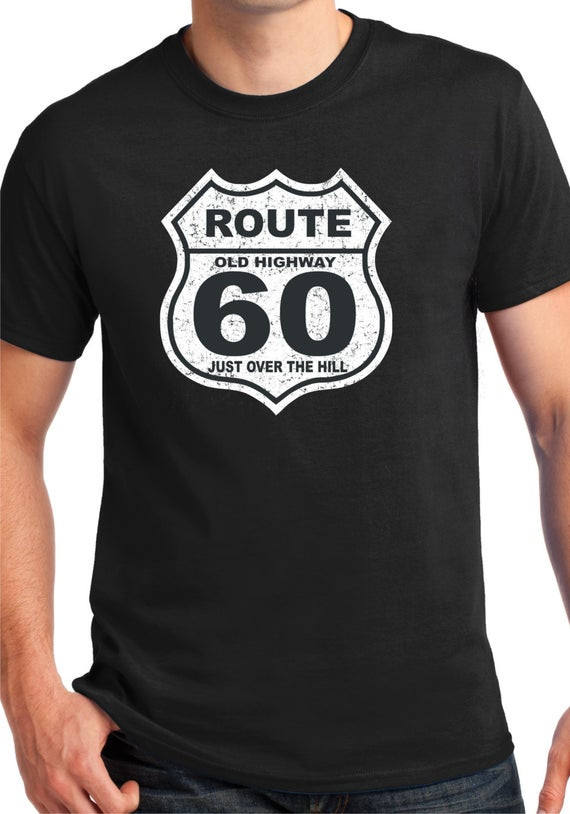 60 Year Old Birthday Gift
 60th Birthday Gift 60 Years Old Over The HillTee T Shirt