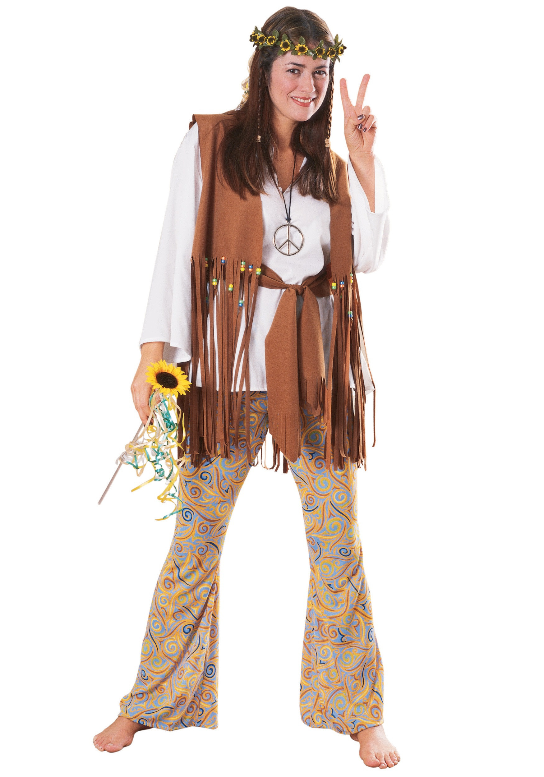 60S Costumes DIY
 60s Hippie Love Child Costume Female Hippie Halloween