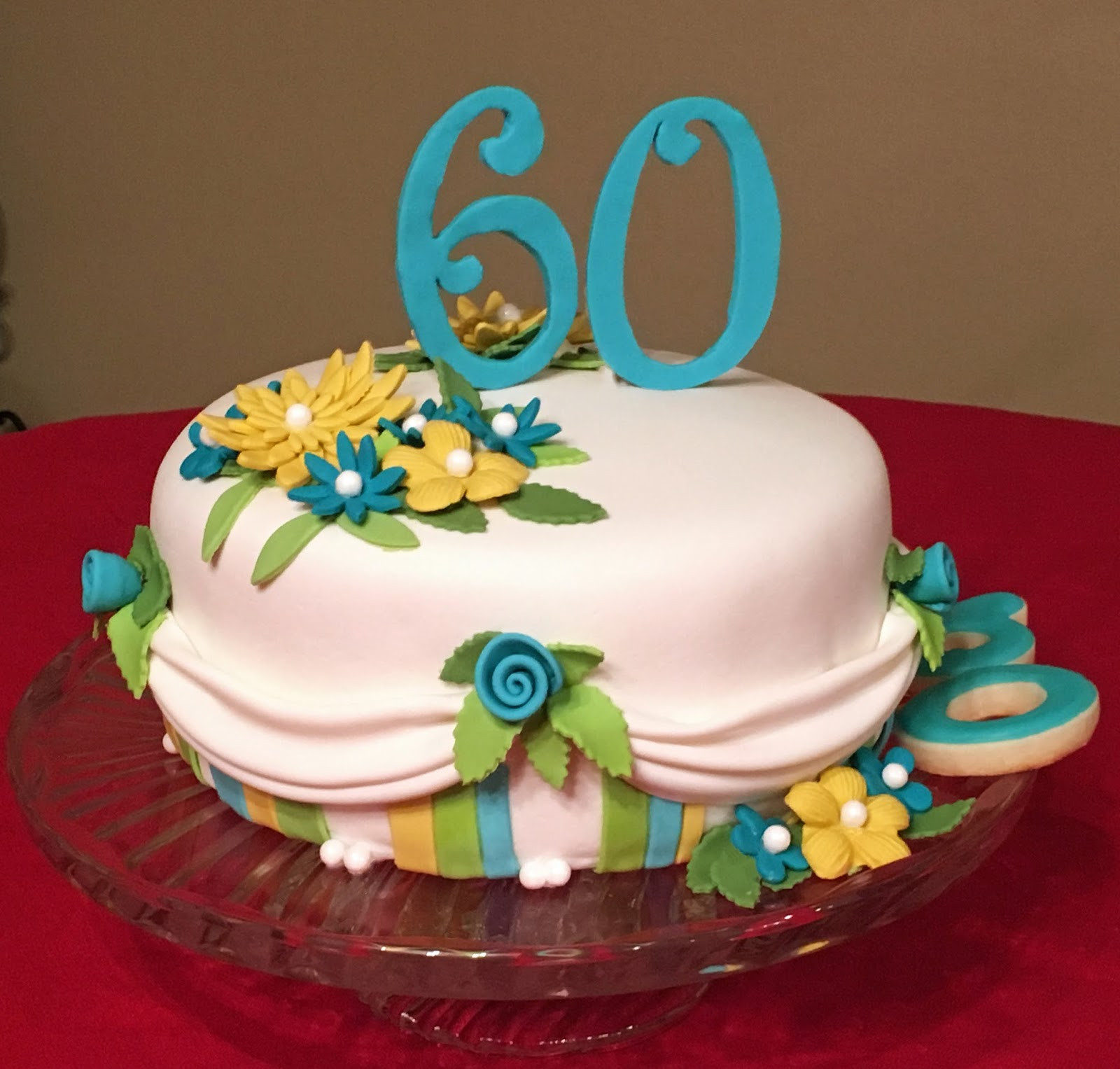 60th Birthday Cakes For Her
 The Bake More 60th Birthday Cake