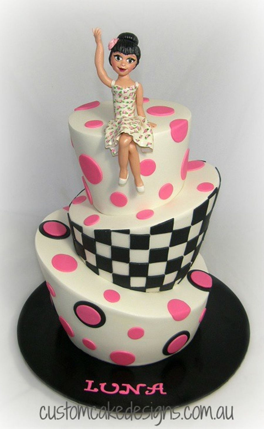 60th Birthday Cakes For Her
 Topsy Turvy 60Th Birthday Cake CakeCentral