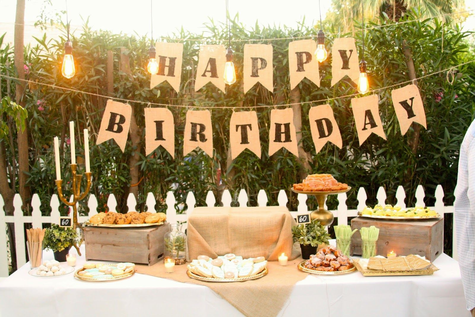 60th Birthday Decoration Ideas
 TUESDAYS WITH DORIE 60th birthday ideas