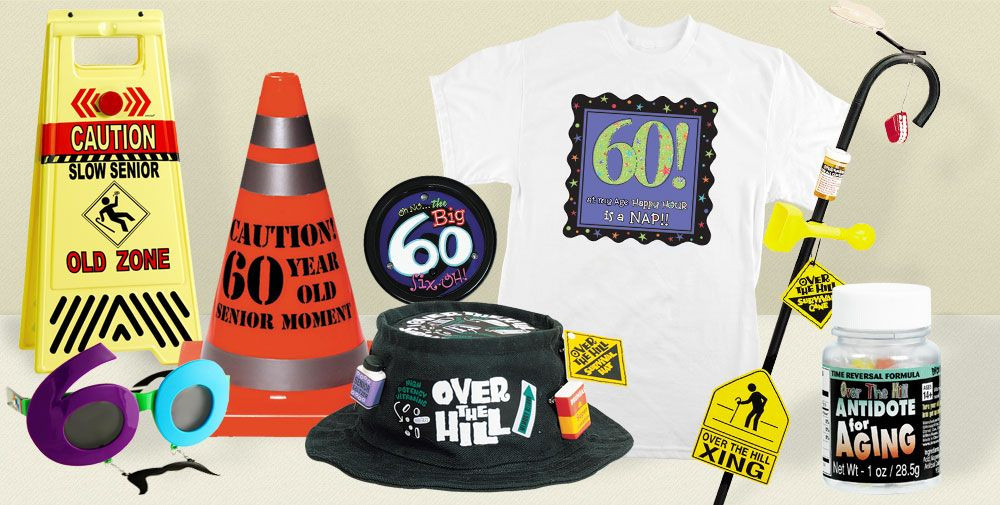 60th Birthday Gag Gift Ideas
 60th Birthday Gag Gifts Party City