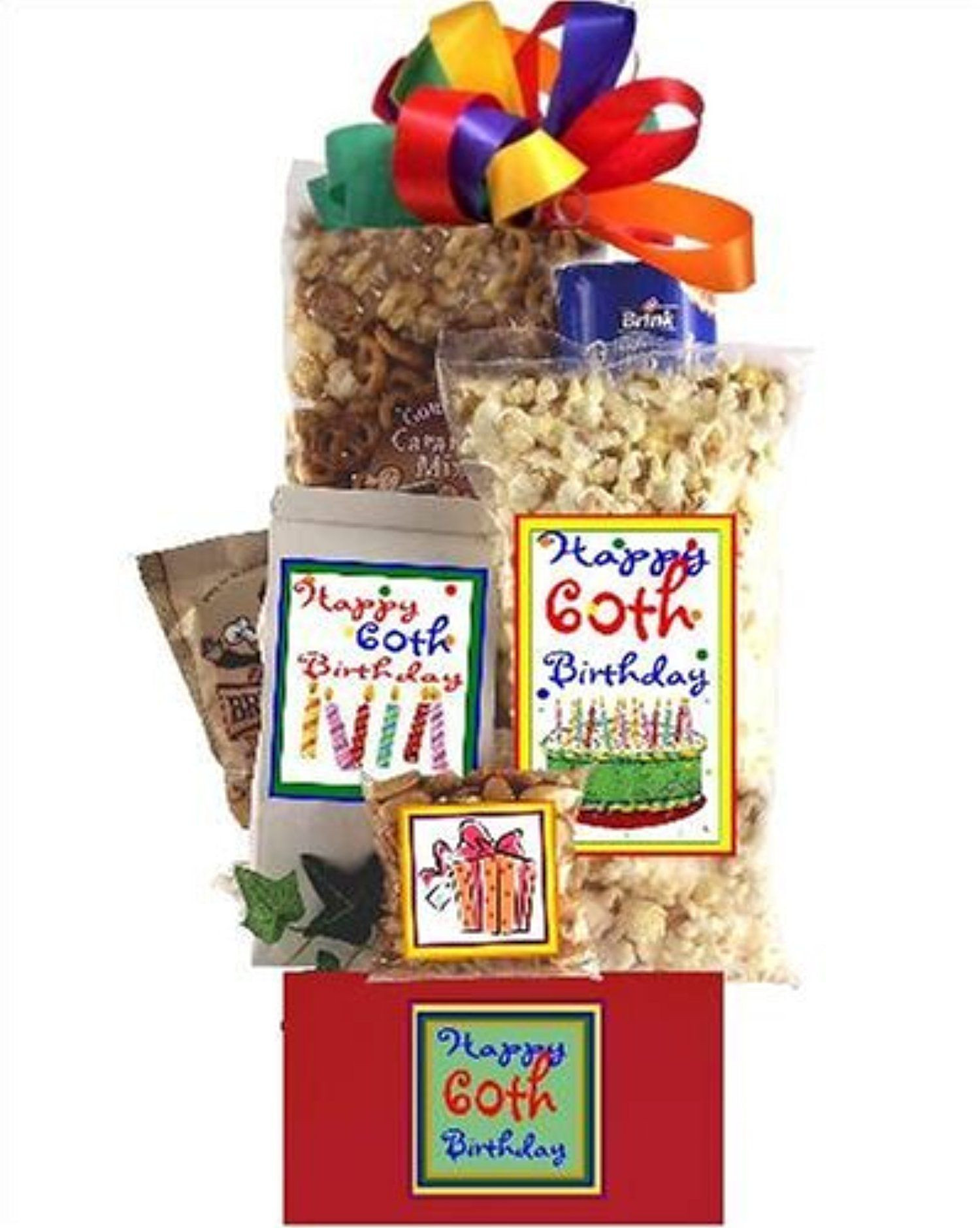 60Th Birthday Gift Basket Ideas
 60th Birthday Gift Basket Delight by Great Themes Galore