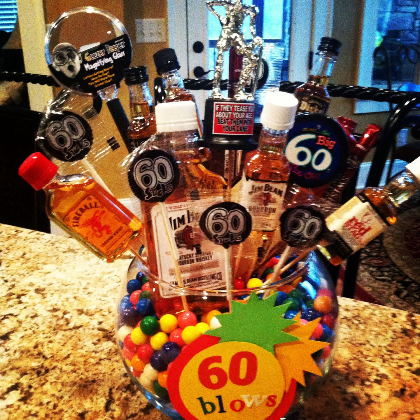 60Th Birthday Gift Basket Ideas
 60th birthday Parties