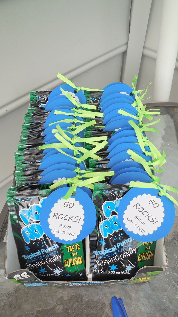 60Th Birthday Party Favor Ideas
 49 best 60th Birthday Party Ideas images on Pinterest