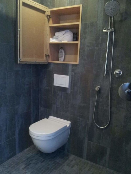 6X8 Bathroom Design
 small outdated 6x8 bath makeover