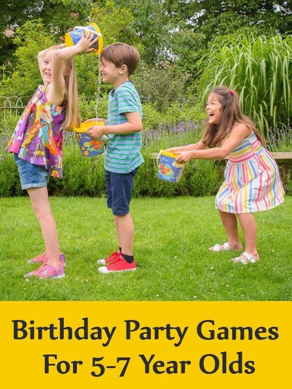 7 Year Old Birthday Party
 Birthday Party Games For 5 7 Year Olds in 2019