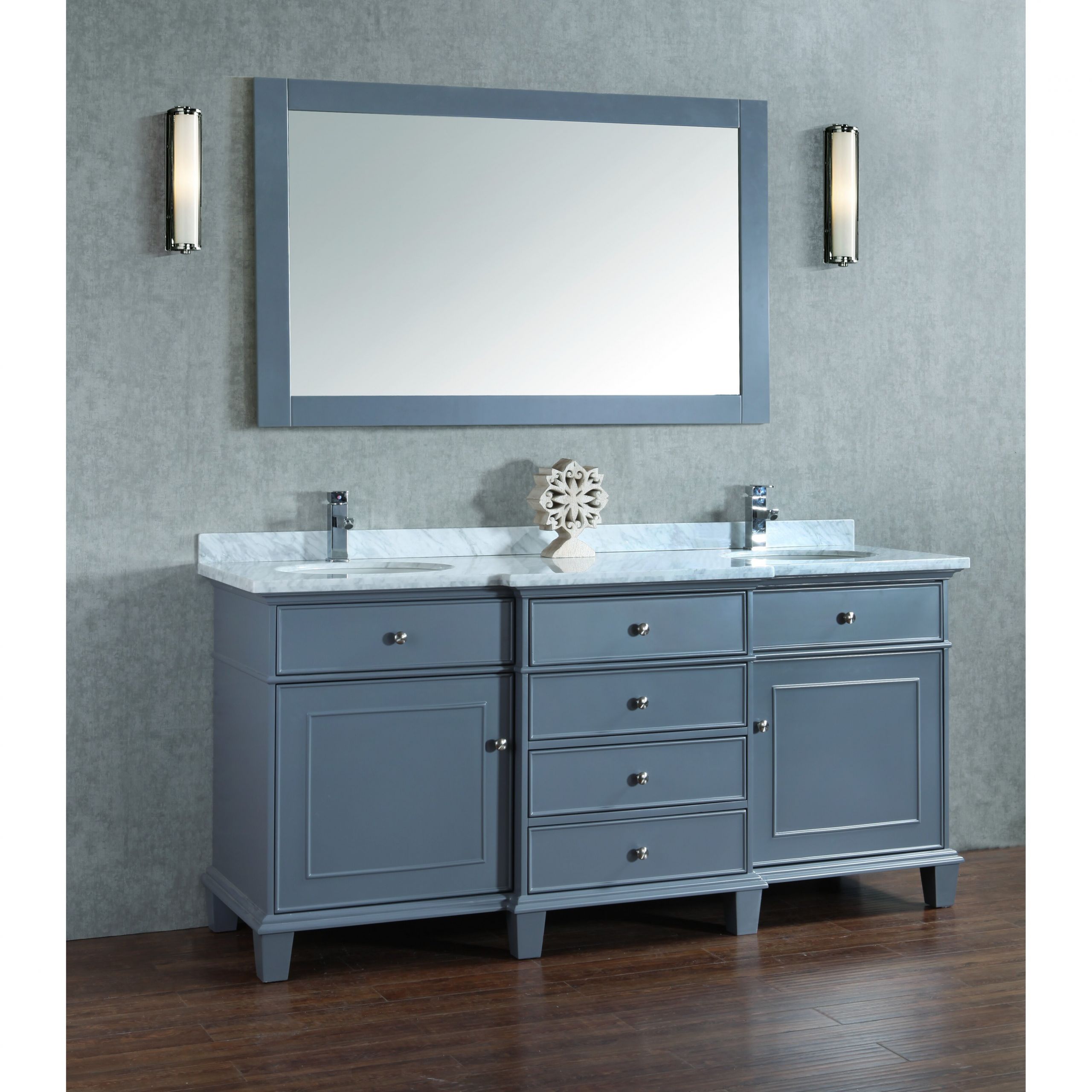 72 Double Sink Bathroom Vanity
 dCOR design Melton 72" Double Sink Bathroom Vanity Set