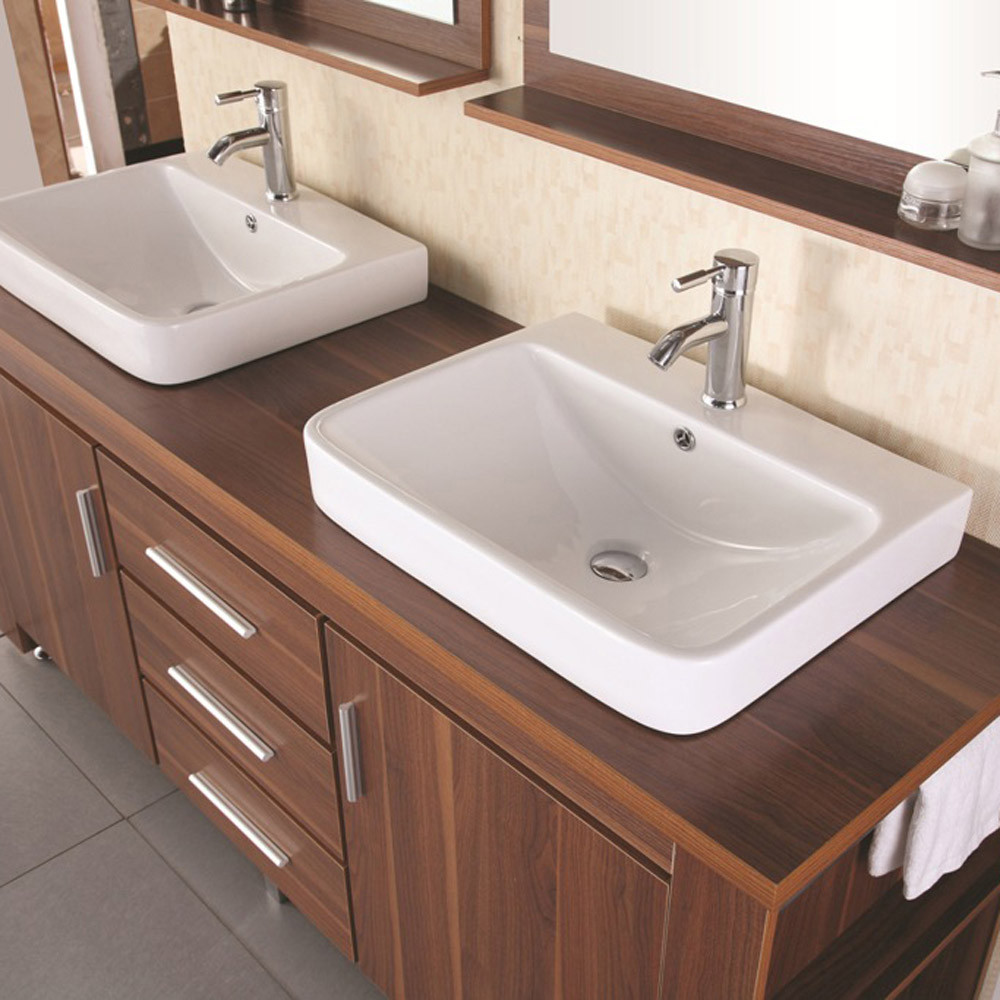 72 Double Sink Bathroom Vanity
 Weston 72" Double Sink Vanity Set