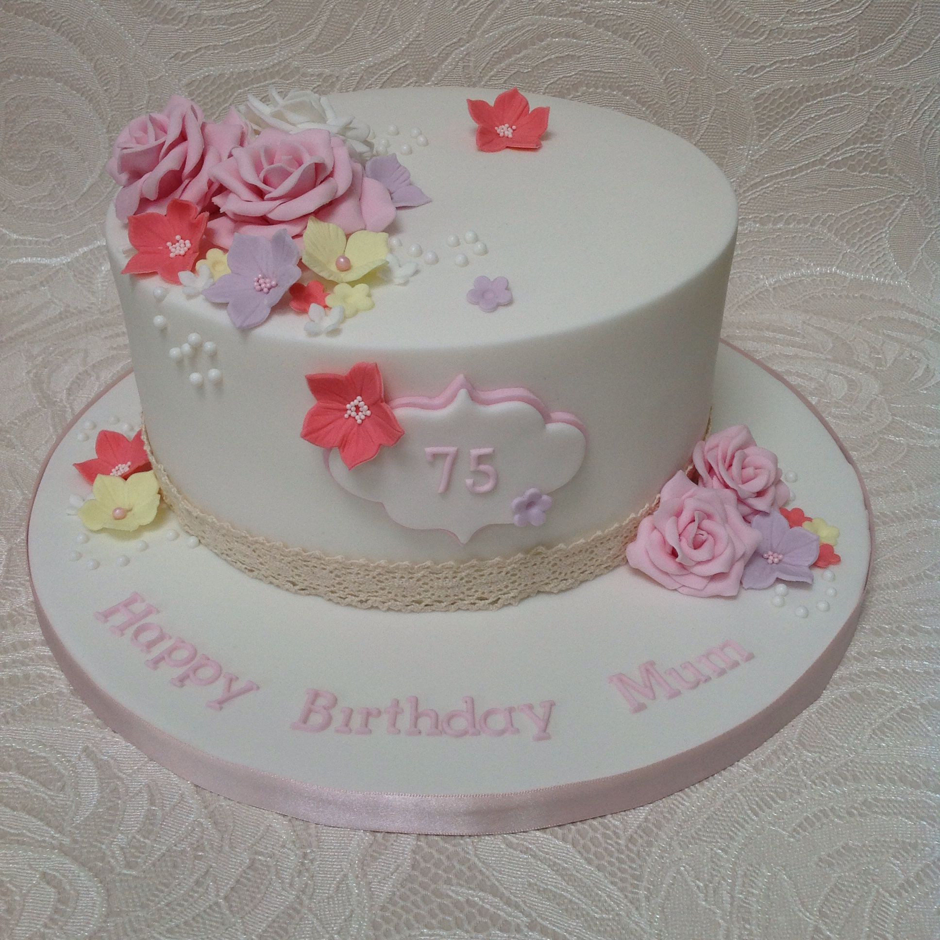 75th Birthday Cake Ideas
 75th birthday cake